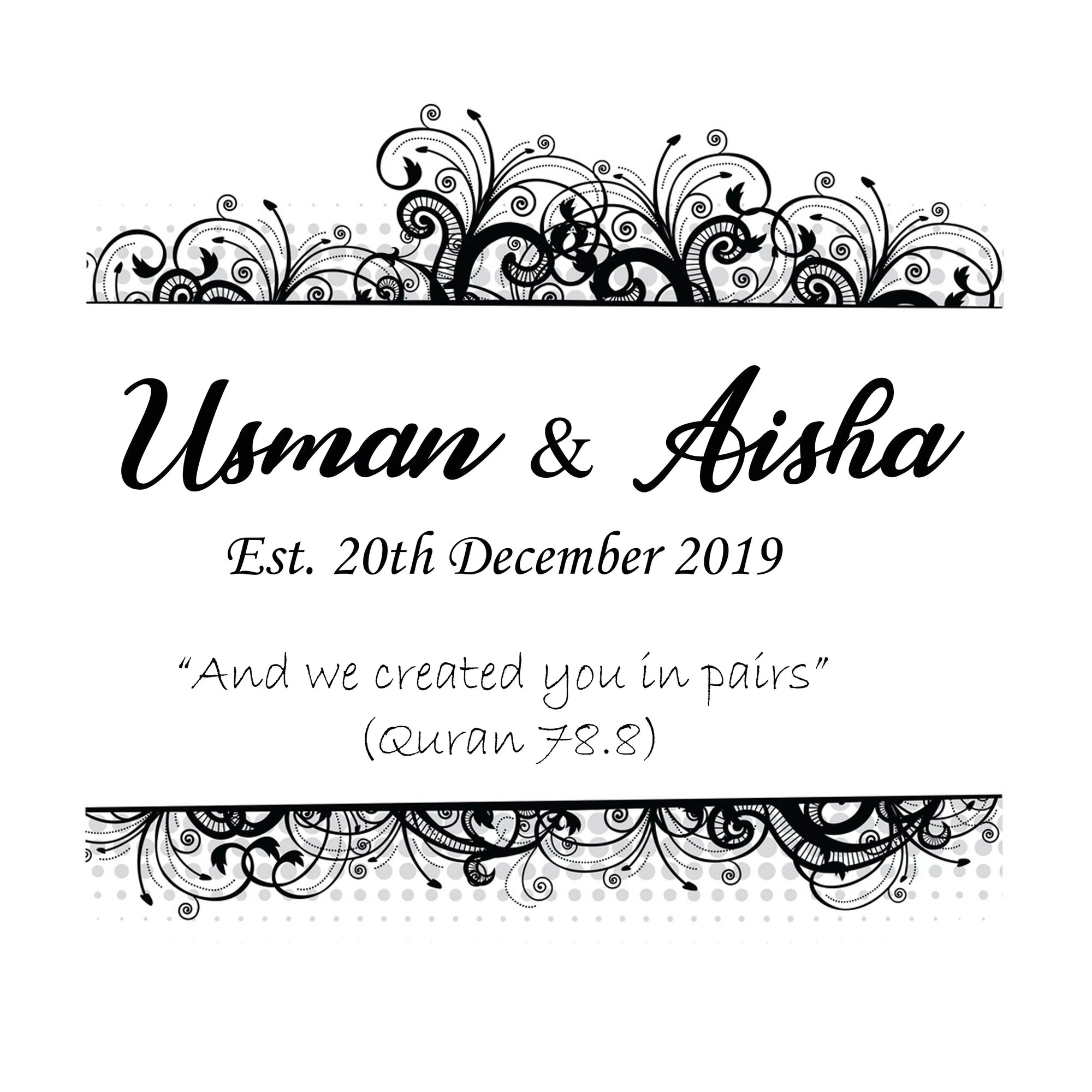 Personalised Labels-Invitations-Stickers - Text with Vector Borders