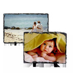 Personalised Rectangular Photo Rock Slate