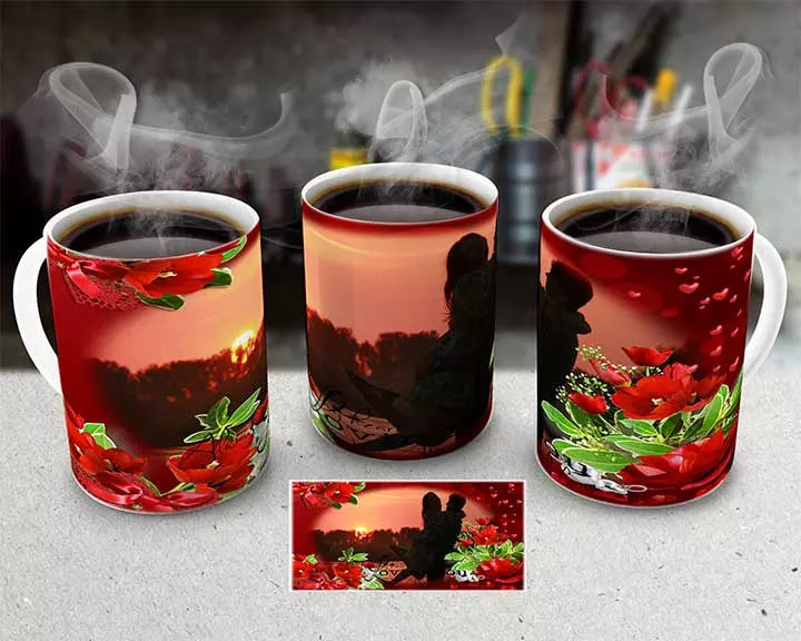 Personalised “I Love You” classic mug with custom name and romantic message