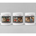 Personalised Film Strip Photo Mug – Your Love Story in Photos
