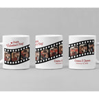 Personalised Film Strip Photo Mug – Your Love Story in Every Frame