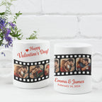 Personalised Film Strip Photo Mug – 8 photos collage